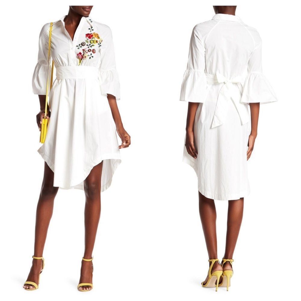 Rhinestone Embellished & Embroidered Shirt… - Picture 9 of 10